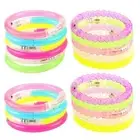 20Pack Glow Bracelet Led Light Up Bracelets Bracelets for Glow in the Dark