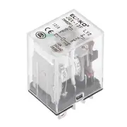 JQX-13F DC12V Coil DPDT 8Pins Green Light Electromagnetic Power Relay