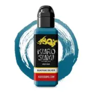 KURO SUMI Tattoo Ink ● SUKIYAKI SILVER ● 44ml (1.5oz) ● ☠ WORLDS #1 TATTOO INK ☠