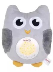 Funkarooz Owl Baby White Noise Machine Lullaby Sounds LED Night Lights Voice