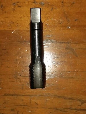 HSS pipe Hand Tap BSP 1/8x 28 1/4 3/8x 19 1/2x 14 1" X 11 PARALLEL RH The First