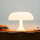 LED Mushroom Table Lamp Living Room Bedroom Bedside Desk Light Decoration Lamp