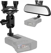 Xsaaczm Radar Detector Mount for Uniden R7 R8, Car Rearview Mirror Stem Mount (Only Applicable to R7 R8)