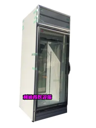 《利通餐飲設備》(瑞興)600L 雙門冷藏展示冰箱(前後可開) 2門冷藏冰箱.展示冰箱 後補式冰箱 ～另詢價