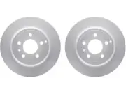 Rear Brake Rotor Set For 96-04 Volvo S70 850 V70 C70 FWD Base GLT T5 2.4T BZ66D8 (for: Volvo)