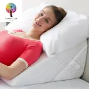 Adjustable Bed Wedge Pillow for Sleeping - Wedge Pillow for Sleep Apnea