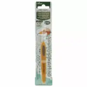Clover Soft Touch Steel Crochet Hook 0.60mm, Other, Multicoloured, 0.6mm