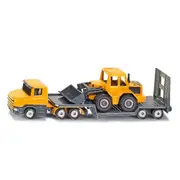 Siku Low Loader With Front Loader Diecast Model Toy