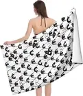 Penguin Bird Microfiber Sand Free Beach Towel-Quick Dry Super Absorbent Lightwei