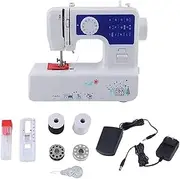 Beginner Mini Portable Sewing Machine, Simple Small Electric Crafting Mending Machine with 12 Built-in Stitches for Household Sewing All Types of Fabrics