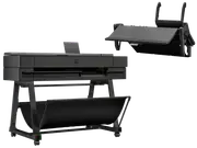 HP DesignJet T850 36-inch Large Format Multifunction A0 Plotter Printer + HP DesignJet T850 Sheet Organizer and Stacker Kit
