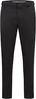 [BOSS] Men's T Lavish Stripe Slim Fit Cotton Mix Trousers with Tape on The Side Seam