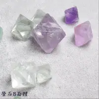 在飛比找蝦皮商城精選優惠-彩虹螢石八面體原礦(Fluorite)  ~智慧之石、平衡與