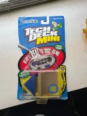 1999 Tech Deck Mini Foundation Skateboard w/ Ramp New Sealed RARE