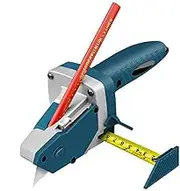 AIMALL 3-in-1 Gypsum Board Cutter with Tape Measure & Compass – Drywall Cutting Tool for Woodworking, Measurement, and Decoration