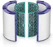 [Paxanpax] Air Purifier Glass HEPA & Activated Carbon Filter for Dyson HP04 Pure Hot+Cool Purifying Heater & Fan, TP04 Pure Cool Tower Fan, DP04 Pure Cool Desk Type (Pack of 2)