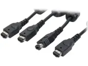 Hyperkin M03736 Tomee 2 Player Link Cable For Gameboy