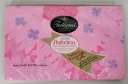Vtg NIP Fieldcrest Perfection Percale Full Flat Sheet Pink Floral Frost Flowers