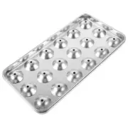 Ice Cube Tray Hockey Mold Cubes Trays with Lids Maker for Freezer