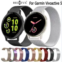 在飛比找蝦皮商城優惠-適用於佳明Garmin Vivoactive 5米蘭尼斯錶帶