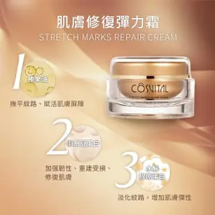 【Gennies 奇妮】COSVITAL肌膚修復彈力霜100ml(妊娠霜/法國原裝)