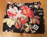 Disney Collection NEFF Floral Pull On Mini Skirt - Size Medium NWT