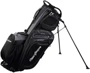 MacGregor Golf Hybrid Stand/Cart Golf Bag with 14 Way Divider, Black