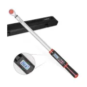 Leolee 1/2-Inch Drive Digital Torque Wrench with Angle, 12.5-250.8 ft-lb/17-3...