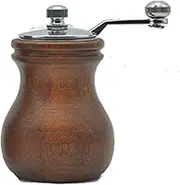 Solid Wood Hand Crank Salt and Pepper Grinder Manual Mills Sea Salt Shaker Adjustable Coarseness Pepper Mill