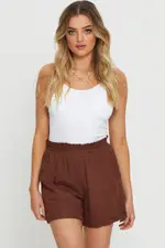 White Singlet Top Round Neck Seamless - Size S, Women's Singlet