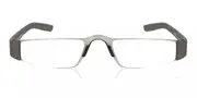 Porsche Design P8801 Reader F Men's Glasses Grey Size +1.00 - Private Health Rebate - Blue Light Block Available
