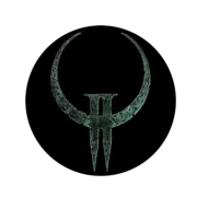 Quake II Round Sticker ~ Barfool ~ Vinyl Phone Laptop iPad Toolbox Helmet Decal