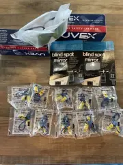 NEW construction safety lot, glasses ear plugs blind spot mirror Junk Drawer