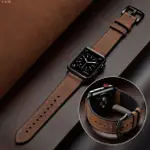 適用APPLEWATCHSE9ULTRA87蘋果手表帶IWATCH6代54321硅膠真皮表帶