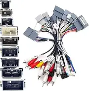 Car Cable Harness Models Compatible for Civic CRV 12-14 Universal Power Cord Auto Radio CD DVD Wiring Connector Adapter Canbus(Cable Frame-9)