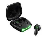 Wireless Gaming Headset, Bluetooth 5.2 In-Ear Headphones, Auto Pairing, Cool Light and Touch Function