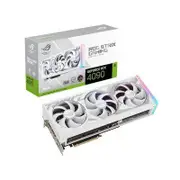 ASUS GeForce RTX 4090 ROG Strix 24GB GDDR6X Video Card - White