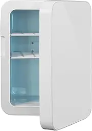 YOPOWER Mini Fridge, Portable Compact Personal Fridge Cooler with 13 Liter Capacity, Includes Plugs for Home Outlet & 12V Car Charger