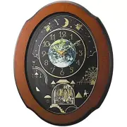 rhythm usa timecracker cosmos wall clock