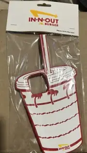 In-N-Out Burger Apple iPhone 14 Pro Max Case - Red White - INO Drink Cup
