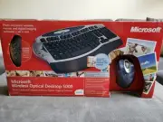 Microsoft Wireless Optical Desktop 5000 Keyboard Wireless Mouse Image Software