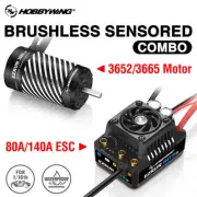 HobbyWing EZRUN G3 Brushless Motor & MAX10 G2 ESC Power Combo for RC 1/10 Cars