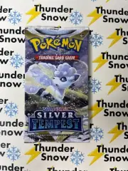 ⚡️❄️ Pokemon TCG Sword & Shield Silver Tempest Trading Card Foil Pack Sealed