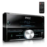 Bluetooth Double DIN Car Stereo Receiver 300 Watts MP3 USB AUX Hands-Free Cal...
