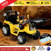 Kids Ride On Toy Digger Bulldozer Electric Loader Excavator Children Car Remote