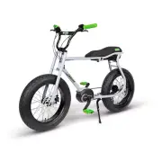 Lilbuddy 20 7v 300wh Bosch Active Line Silver Gray RCE1018 Ruff Cycles Pedaling