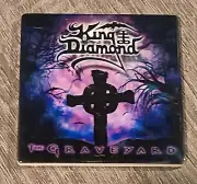 King Diamond: Graveyard 4 in x 4 in custom made ceramic coaster