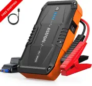 S8 Car Battery Jump Starter1500A Power Bank for 12V Vehicles with LED Torch