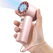 Portable Handheld Turbo Fan | Speed(1-120) Adjustable Mini Fan Featuring Cooling