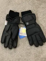 N'Ice Caps Waterproof Fan-Tex Ski Gloves Womens Sz S/M Hook Loop Cuff Pair Hook